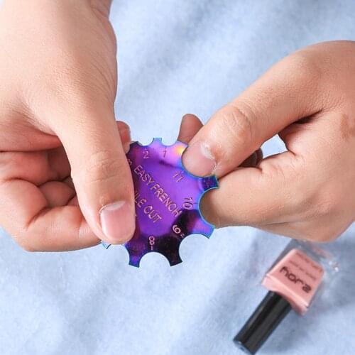 BellyLady French Dip Nail Container Powder Dipping Tray Nail Tips Mold Guides Manicure Nail Art Stamper Nail Stamping Plates