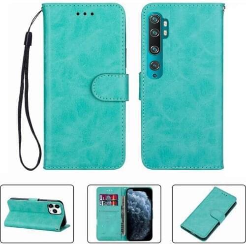 For Xiaomi Mi CC9 Pro M1910F4E CC9Pro 6.47" Wallet Case High Quality Flip Leather Phone Shell Protective Cover Funda