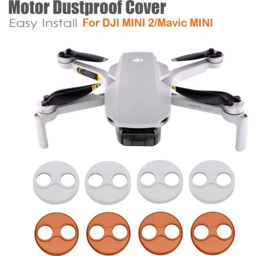 For Dji Mavic Mini 2 4pcs Dust-proof Motor Cover Cap Mavic Mini Motor Cap Engine Protective Accessory Aluminum