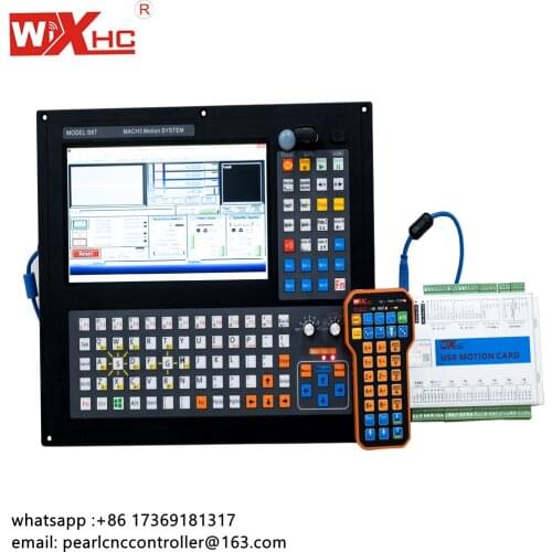 XHC brand pc based MACH3 CNC control panel system 4 axis motion controller for laser S6T