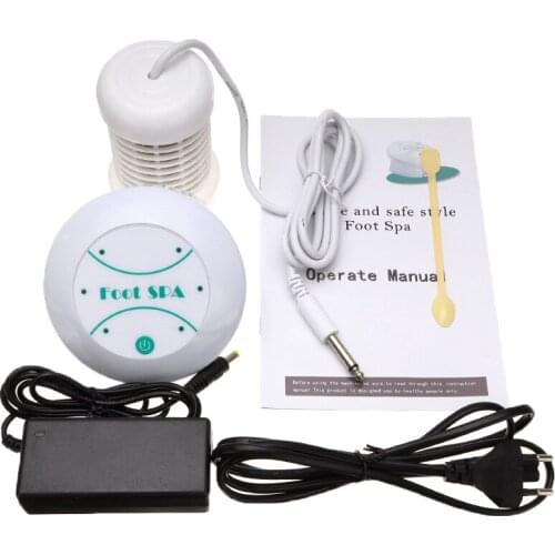 Mini Detox Foot Bath Spa Arrays Machine Ion Cleanse Ionic Foot Massage Bath Aqua Cell Spa Stainless Steel