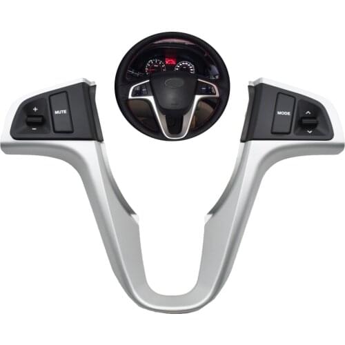 1pc For Hyundai VERNA SOLARIS bluetooth Buttons Multi-function Steering Wheel Audio Control Buttons