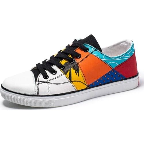 Turritopsis nutricula Men Casual Shoes Breathable male student tide vulcanized shoes