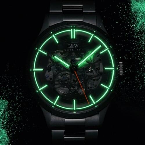 Relogio masculino MIYOTA Movement Tourbillon Watch Skeleton CARNIVAL 2021 New Automatic Watch Men Sapphire Luminous Waterproof