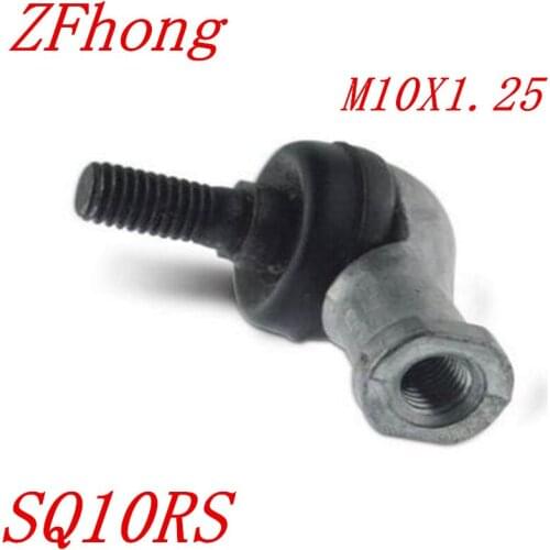 2PCS SQ10RS SQ10 RS 10mm M10x1.25 fine thread Ball Joint Rod End Right Hand Tie Rod Ends Bearing SQ8RS