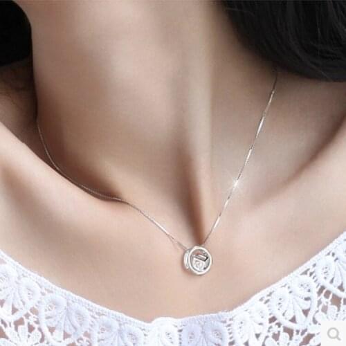 New Arrivals Silver Color Cube Box Necklaces for Women Wedding Jewelry Long Statement Necklaces