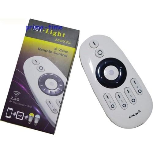 2.4G Mi.light 4-Zone RF Wireless Wheel Rotate Panel CW/WW Dual White Color Temepreature Adjustable Dimmable Controller Remote