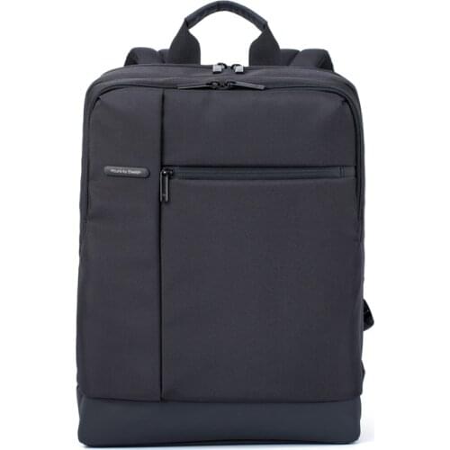 Original Xiaomi Travel Business Backpack with 3 Pockets Large Zippered Compartments Backpack Polyester Bag For Smart Laptop