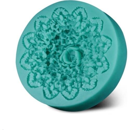 New Arrival Flower Shape Chocolate Candy Jllo 3D Silicone Mould Cartoon Figre/cake Tools Mold Sugar Craft Cake Decoration D205