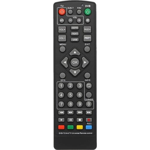 Universal DVB-T2 Set-Top Box Remote Control Wireless Smart Television STB Controller Replacement for HDTV Smart TV Box