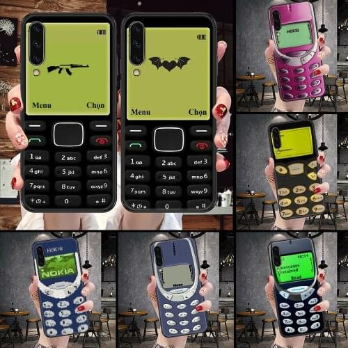 Funny Nokias Phone Case For Samsung Galaxy A 10 12 20E 21S 30 32 40 50 51 52 70 71 72 5 6 7 2016 2018 black soft cell cover