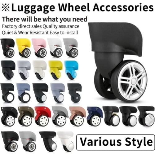 Replacement Boutique qualityluggage wheels accessories pull suitcase wheels equipment parts trolley case caster quality wheel
