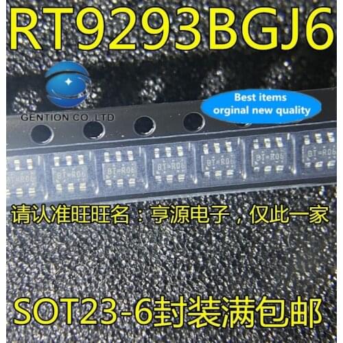 20PCS RT9293BGJ6 RT9293 SOT23-6 BT= in stock 100% new and original