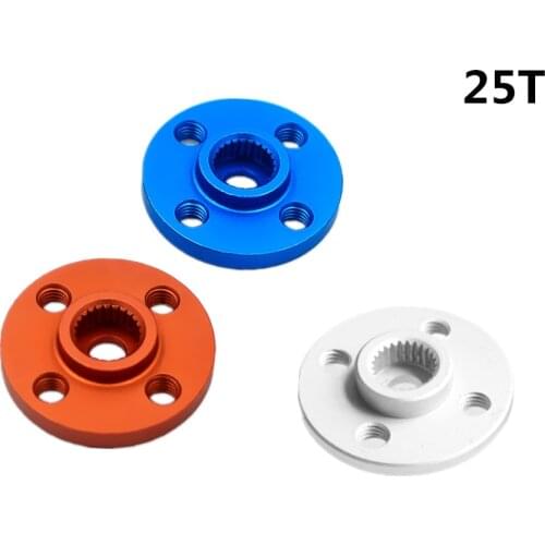 4pcs/10pcs Aluminum Alloy 25T Circular Servo Arm for MG995 MG996R MG946 Servo RC Car Robot