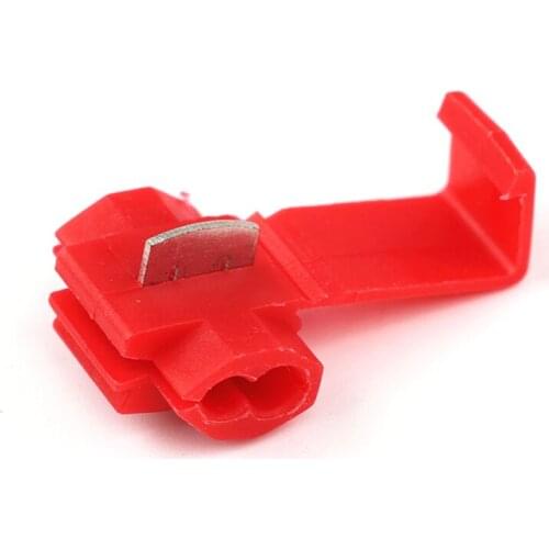 50Pcs Maintenance Tool Red Quick Connecting Terminal KW-1.25 Car Repair Accessories