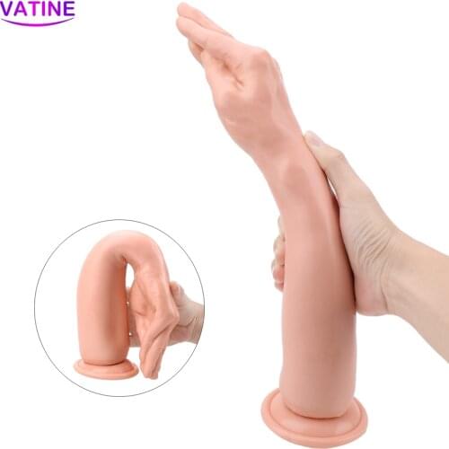 15inch Strong Suction Cup Hand Big XXL Dildos Plug Anal Sex Toys For Women Men Gay Couples Sexual Tools Butt Machine Adults Shop
