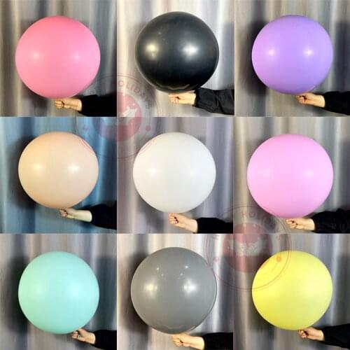 Birthday Wedding Decoration Big Balloon Macarone Candy Helium Balloons 5-36inch 2- 50pcs Baby Shower Party Decor Toy Baloons