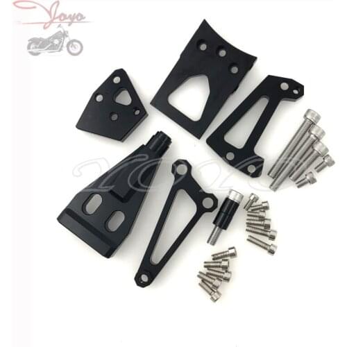 CNC Steering Stabalizer Damper Holder For Kawasaki ER-6N NINJA400 2009-2011