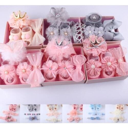 Kids Newborn Baby Cartoon Socks Anti-slip Sock Shoes Boots Floor Slipper Socks