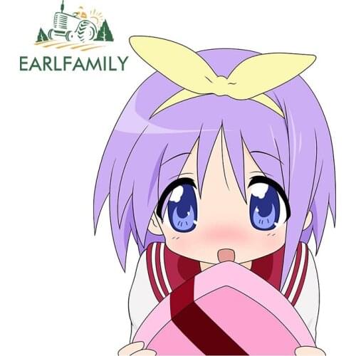 EARLFAMILY 13cm x 9.9cm for Azur Lane Unicorn Peeker Car Sticker Bumper Window Fashion Fine Camper Decal Vinyl Waterproof Decor