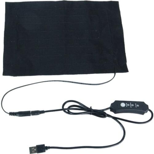 3 Gear Waist Protective Adjusted Temperature Heating Pad Portable Thermal Blanket USB Charging Outdoors Electric Camping Travel