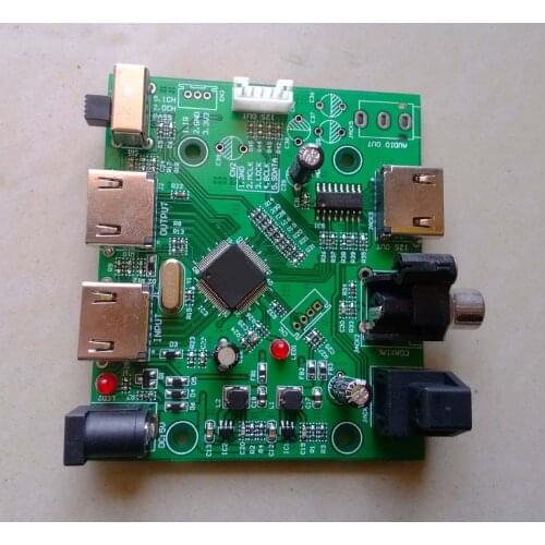 HDMI / MHL Dual Mode Separation Extraction Audio I2S / DSD / Optical Fiber / Coaxial (HDMI to I2S / IIS)