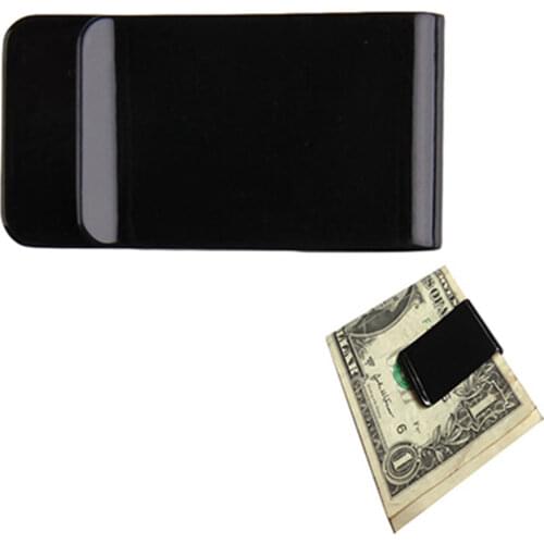 Metal Stainless Steel Money Clips Folder Stripe Print Silver Cash Clamp Holder Wallet Slim Card ID Money Clips Men Women