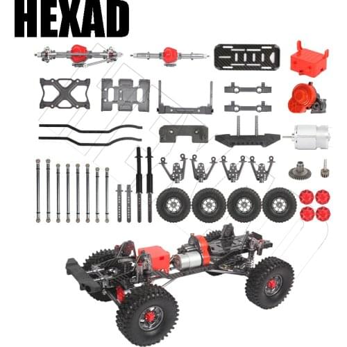 1/10 SCX10 Frame Chassis RC Remote Control Model Car 313 Wheelbase Frame CNC All-Metal Climbing Car Upgrade Kit Spare Parts
