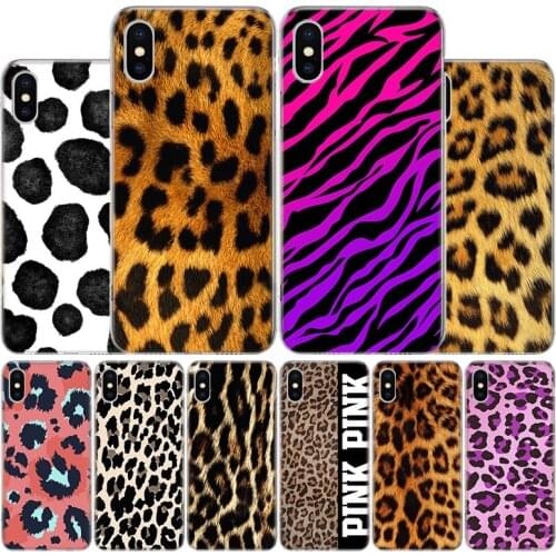 Fashion Sexy Leopard Print Cover Phone Case For Apple iphone 11 12 Pro XR X XS Max 7 8 6 6S Plus + 7G 6G 5 SE 2020 Coque Popular