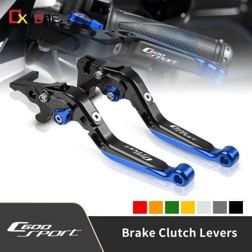 Motorcycle Aluminum Adjustable Folding Brake Clutch Levers For BMW C600 Sport C600SPORT 2011 2012 2013 2014 2015 Accessories