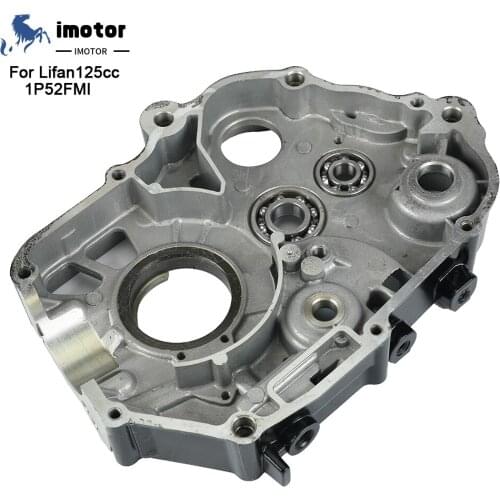 Motorcycle Right CrankCase With Bearing For Lifan 125 LF 125cc Horizontal Kick Starter Engines Dirt Pit Bikes Parts