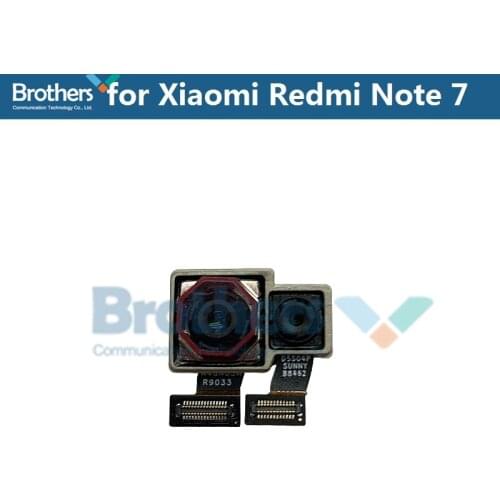 Back Camera For Xiaomi Redmi Note 7 Rear Big Camera For Redmi Note 7 Rear Camera Module Flex Cable Original Replacement Tested