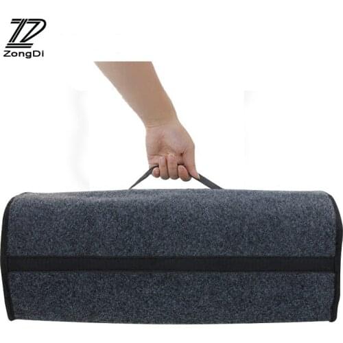 ZD 1pcs Car Seat Back Trunk Box Bag Storage Organizer Holder For BMW e46 e39 e36 Audi a4 b6 a3 a6 c5 Renault duster Lada granta