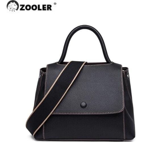 Real Limited! only Offer Ten piece ZOOLER Genuine Leather Women Bags Trendy Ladies Shoulder Bag Luxury Designer Winter New#SC533