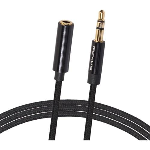 1.8M 3.5mm Jack Male to Female Audio Extension Cable Stereo Headphone Extension Cable Aux Cable For Computer iPhone Amplifier