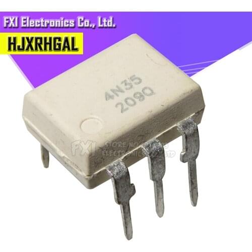 10PCS 4N35 DIP DIP6 photoelectric coupler new original