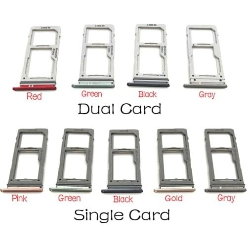10Pcs/Lot, New For Samsung Galaxy S10 S10 Plus SIM Card Slot SD Card Tray Holder Adapter
