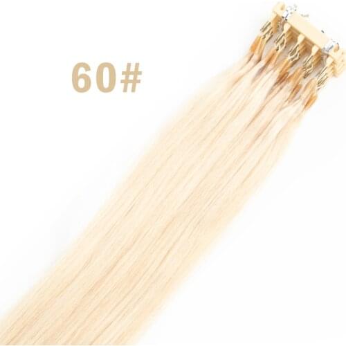 10pcs/lot 40-50cm 100% Human Hair Natural 6D Hair Extension Virgin Hair 6D second generation