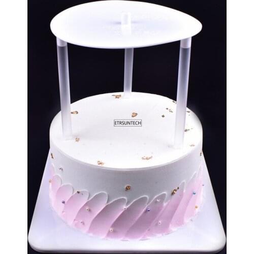 100PCS Multi-layer Cake Support Frame Practical Cake Stands Round Dessert Support Spacer Piling Bracket Kitchen DIY Cake Tool