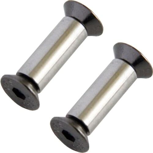 2pcs Knife Handle Bolt Rivets Scale Screw Fastener Nut DIY Making Material Flat Hex Head Knives Fastening