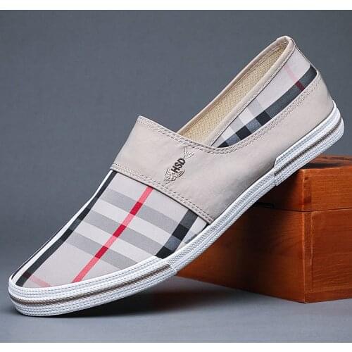 2021 Men Casual Shoes Mens Canvas Shoes Men Shoes Men Fashion Flats Brand Fashion Mens Driving Shoes Men Sneakers