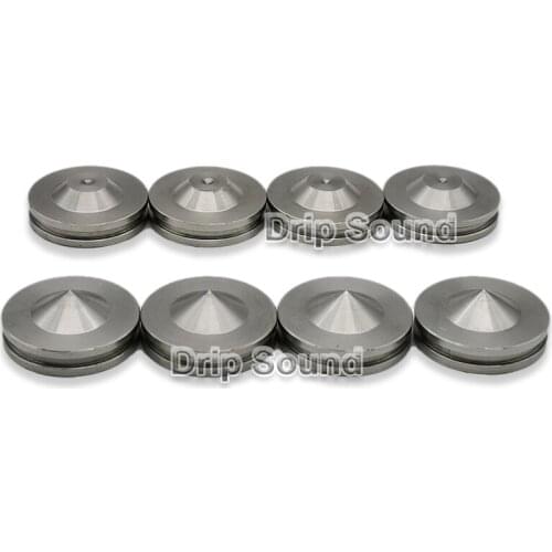 24mm S304 Stainless Steel Speaker Shockproof Spike Amplifier Isolation Stand Feet Holder Damping Nail Base Pad