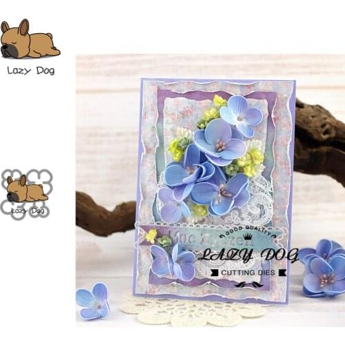 4PCS Flower Series Metal Cutting Dies Scrapbooking Stencil Decorative Craft Embossing Die Cuts Card Making New Dies For 2019