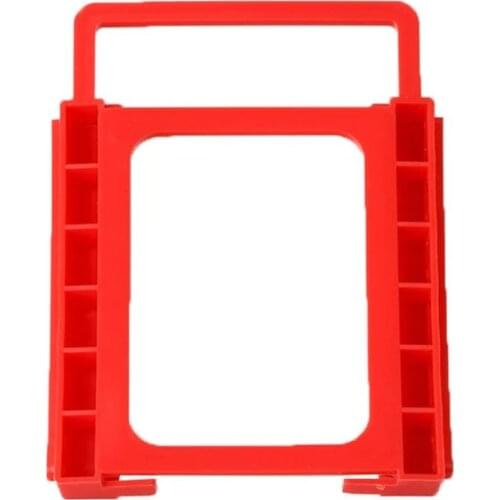 2.5 to 3.5inch SSD to HDD Screw-less Mounting Adapter Bracket Hard Drive Holder Mounting Adapter Bracket Dock Holder Dropship