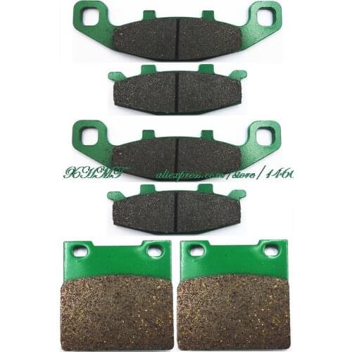 For SUZUKI 250 GSX SKATANA 1991 Disc Brake Pads Pill Front Rear GSXS
