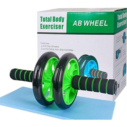 Double-Wheel AB Roller Abdominal Wheel Foreign Trade Multi-Functional Abdominal Core Exercise Exercise Home Fitness