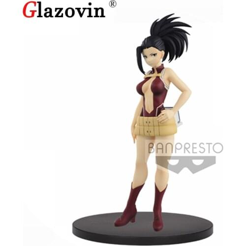 Glazovin Original 16cm My Hero Academy Age Of Hero YAOYOROZU MOMO Kids Toys Model Figurals Brinquedos Action Figure