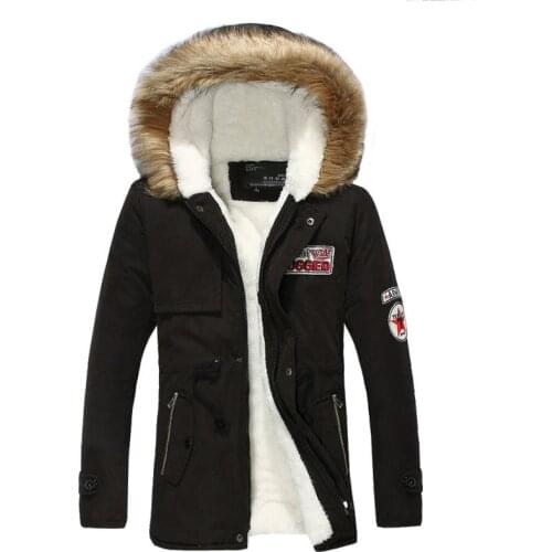 Мужские длинные парки HANQIU China At AliExpress