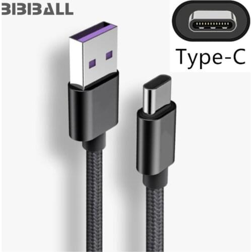 USB Type C Charger for Samsung S8 S9 A5 2017 USB-C Type-C 1M/2M Long Charge Cord for Xiaomi Mi8 Mi5 Mi6 LG G7 ThinQ LM-G710
