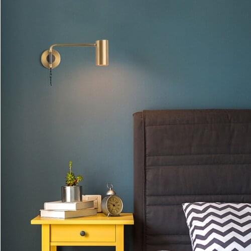 Nordic Creativity Bedside Wall Lamp Personality Decoration Indoor Lighting LED Wall Lights Use For Living Room Bedroom